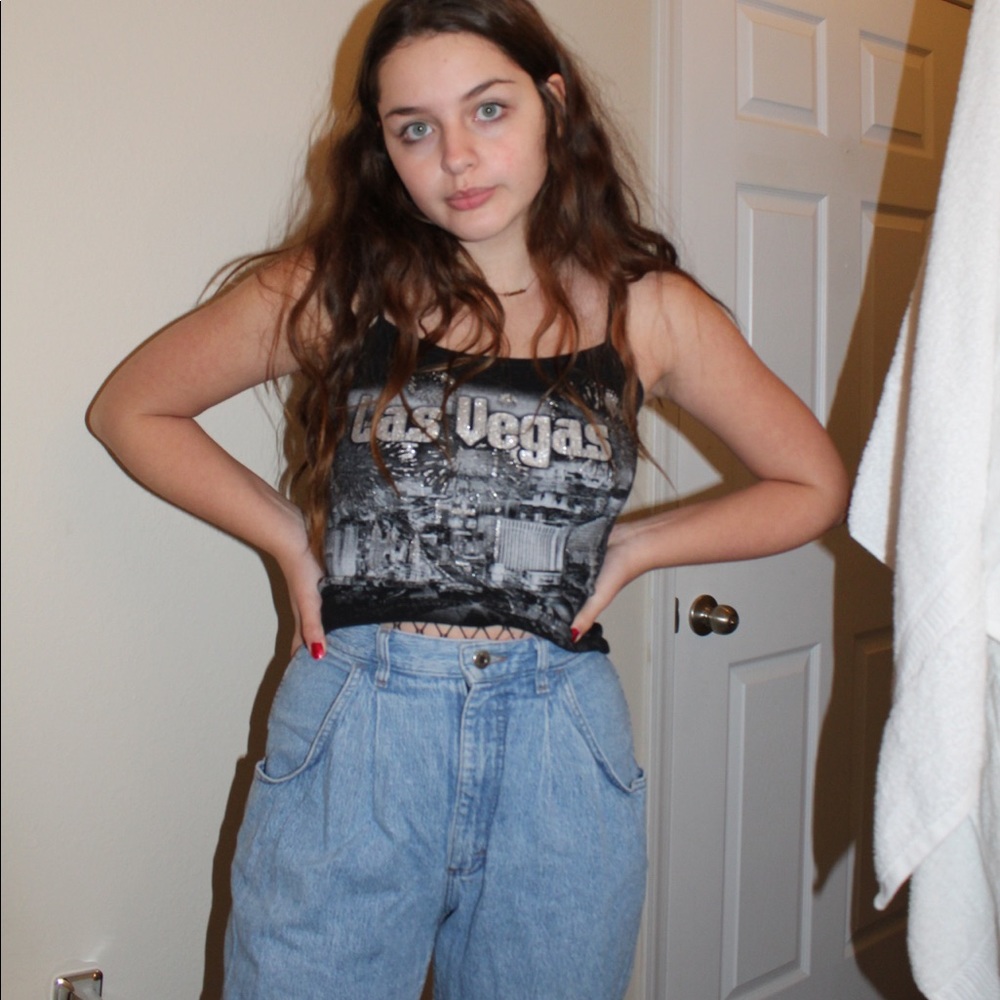 Vintage Black LasVegas Tank top from the 90’s